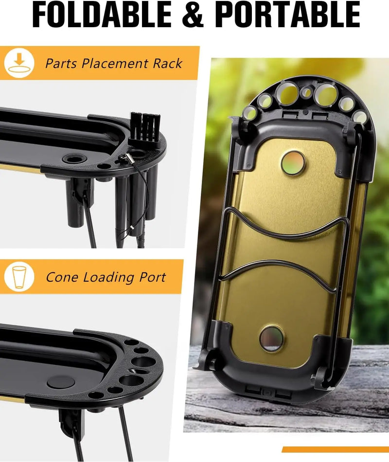 SafeDelux Metal Rolling Tray (Blue)