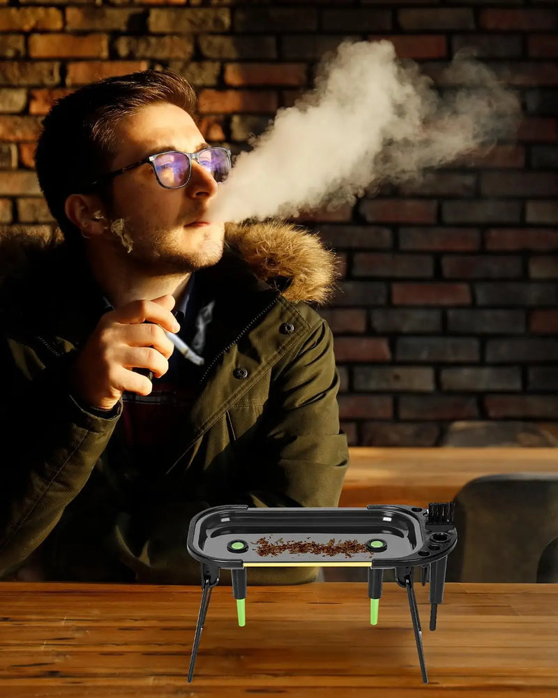 SafeDelux Metal Rolling Tray (Mushroom)