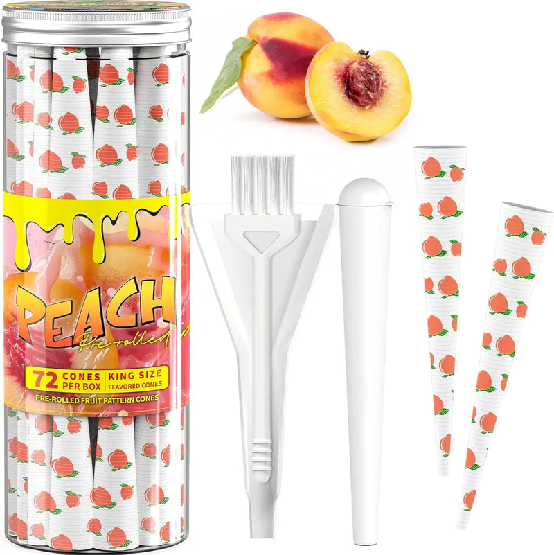 SafeDelux Peach Flavored Rolling Papers