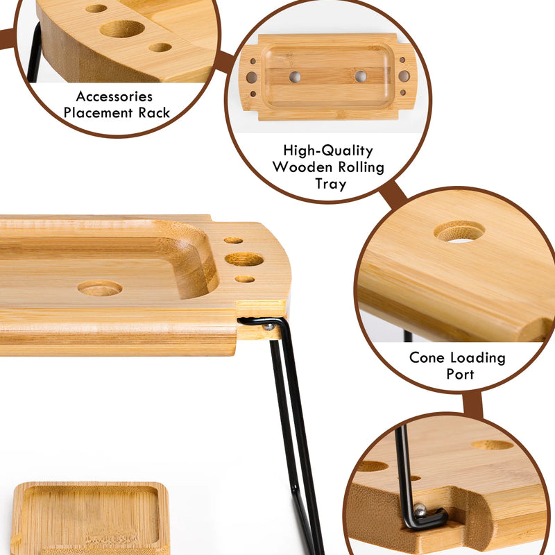 SafeDelux | Small Folding Rolling Tray Kits | Primary