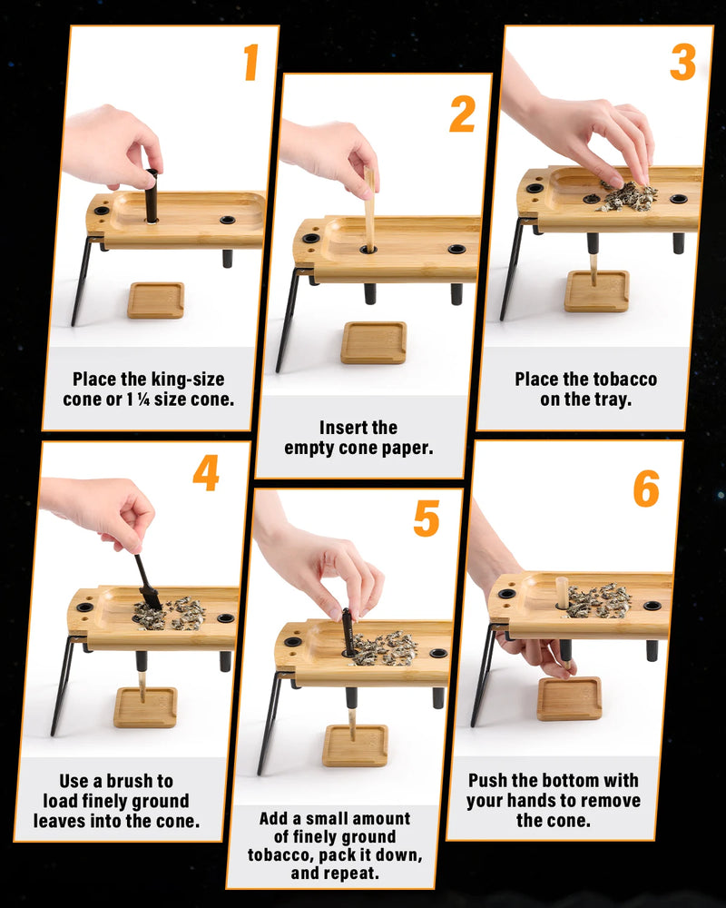 SafeDelux | Small Folding Rolling Tray Kits | Primary Usage