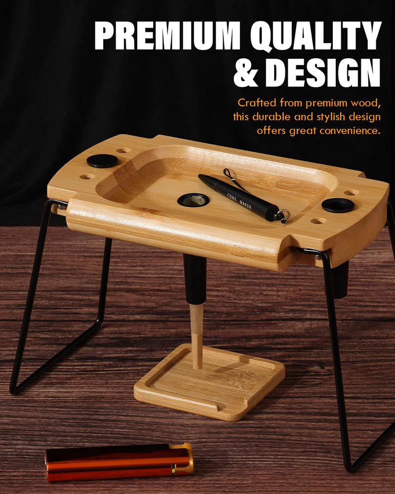 SafeDelux | Small Folding Rolling Tray Kits | Primary