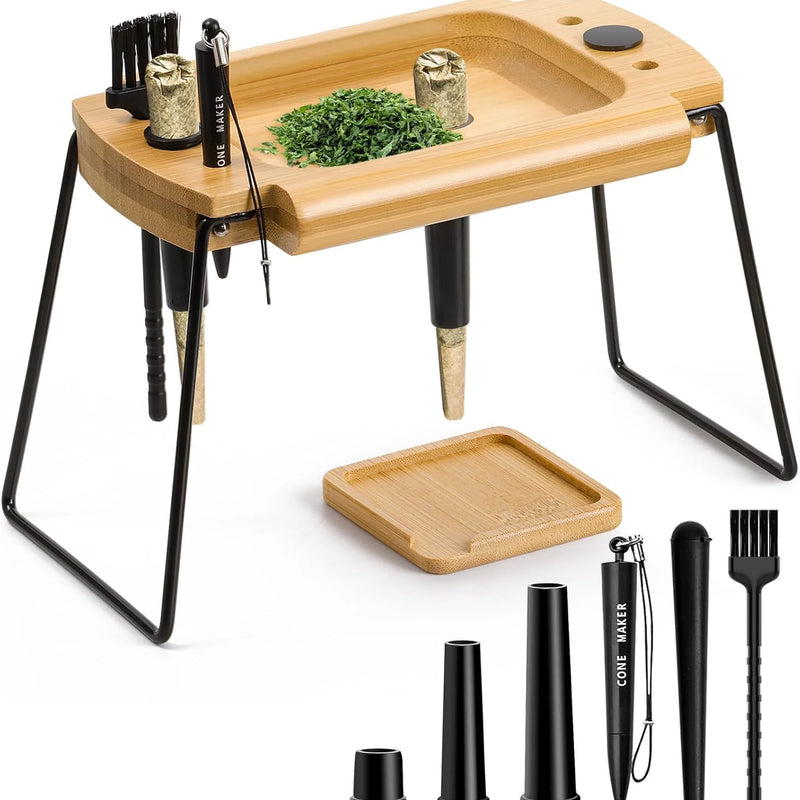 SafeDelux | Small Folding Rolling Tray Kits | Primary
