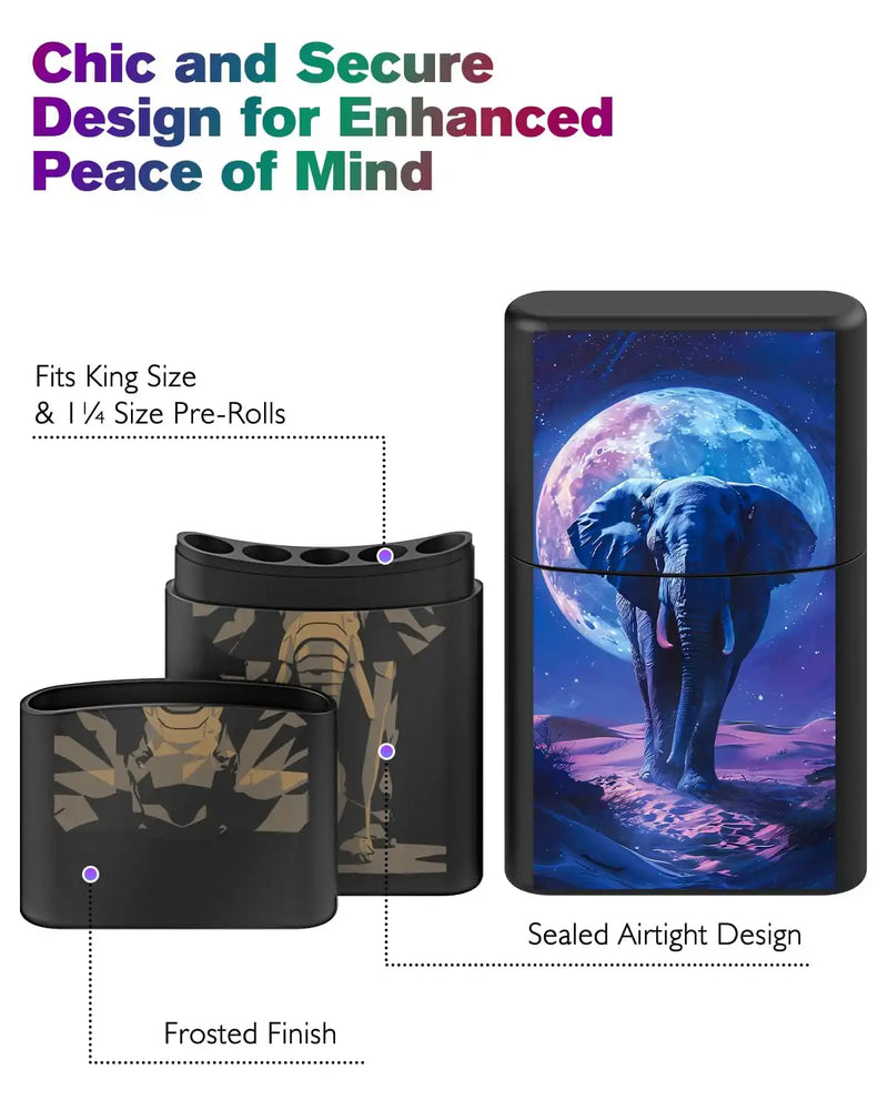 SafeDelux Cigarette Case(Elephant)