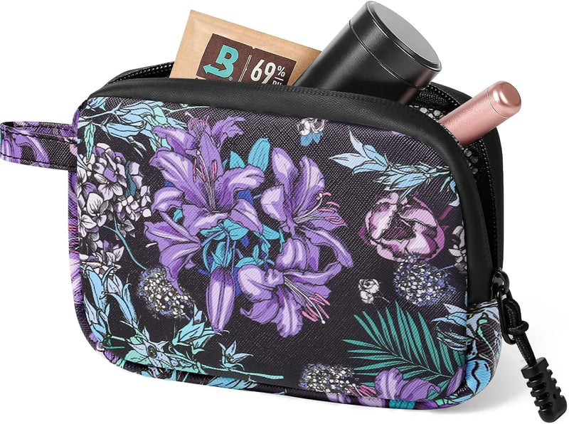 SafeDelux Odorless Bag with Activated Carbon Fiber Liner (Purple)