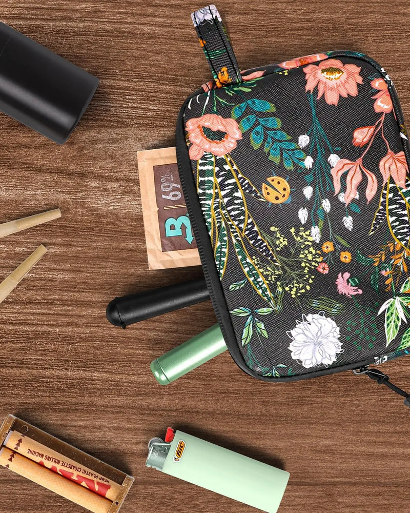 SafeDelux Odorless Bag with Activated Carbon Fiber Liner (Grenn)