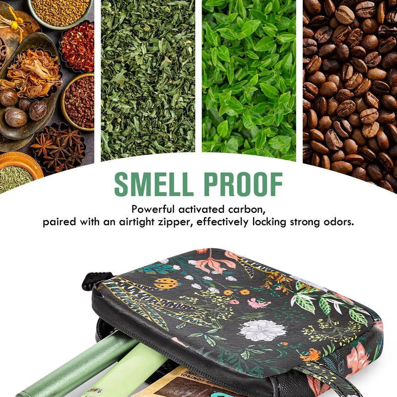 SafeDelux Odorless Bag with Activated Carbon Fiber Liner (Grenn)