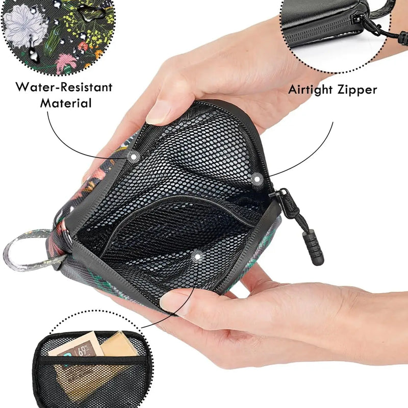 SafeDelux Odorless Bag with Activated Carbon Fiber Liner (Grenn)