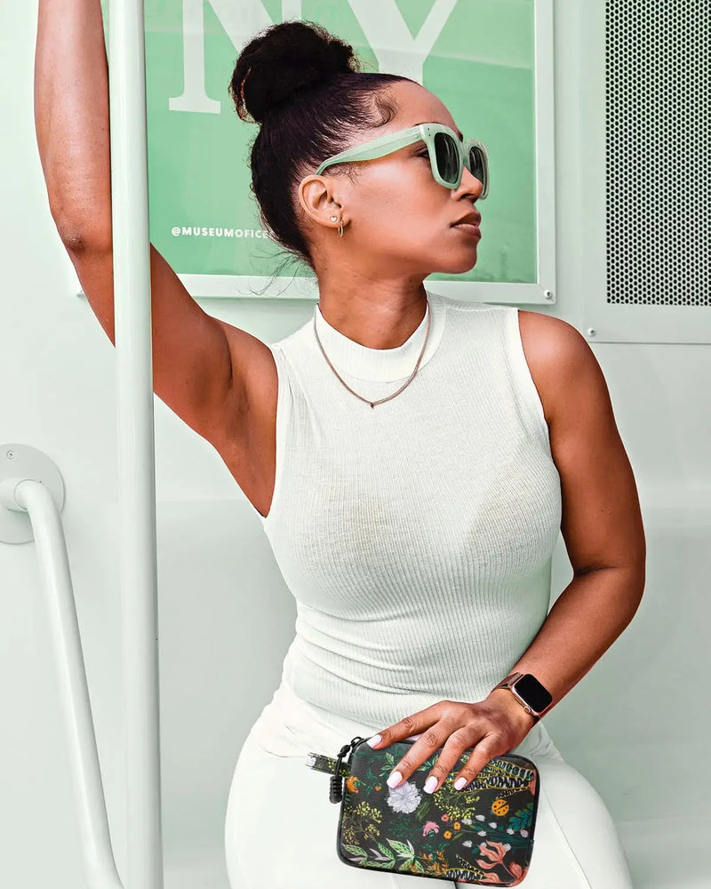 SafeDelux Odorless Bag with Activated Carbon Fiber Liner (Grenn)