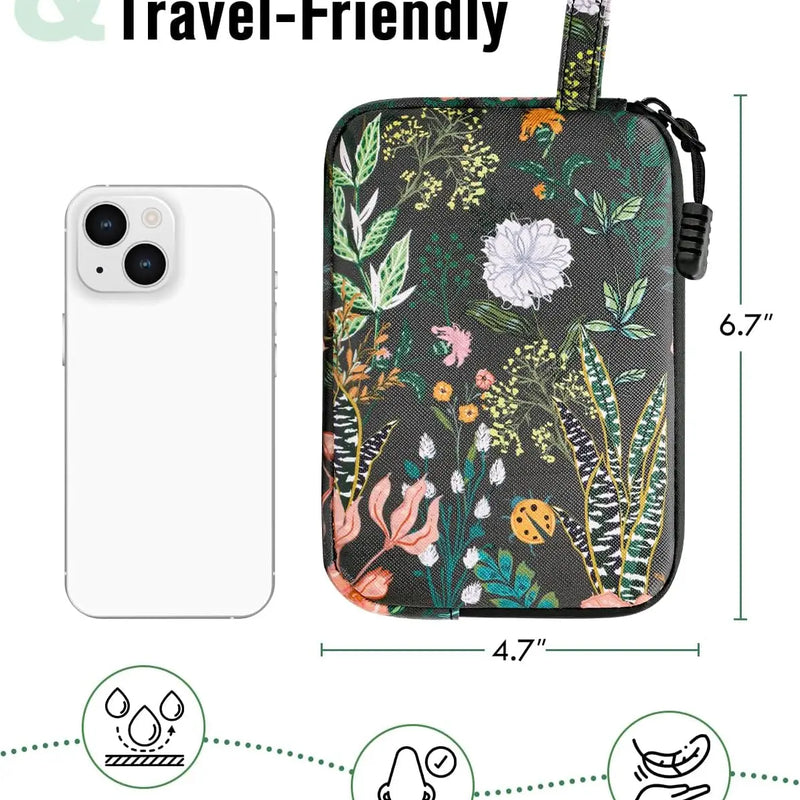 SafeDelux Odorless Bag with Activated Carbon Fiber Liner (Grenn)