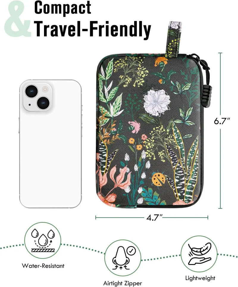 SafeDelux Odorless Bag with Activated Carbon Fiber Liner (Grenn)