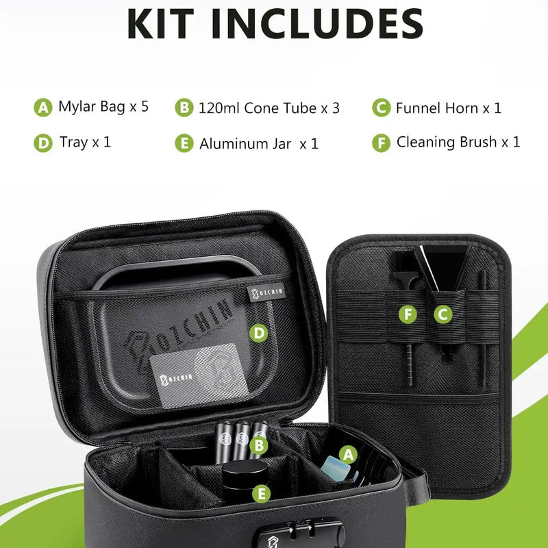 OZCHIN Large Apex Series with Kits(Black)