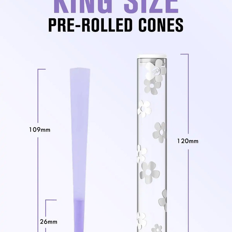 SafeDelux Cones Rolling Paper 100 Pack(Colorful)