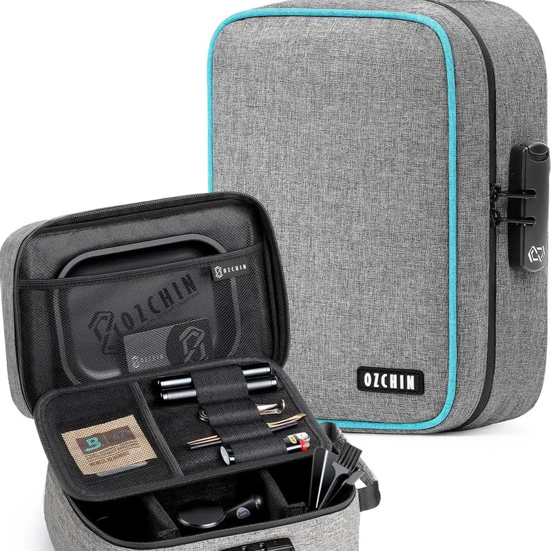 OZCHIN Smell Proof Bag Kits with Combination Lock OZCHIN Smell Proof Bag Kits with Combination Lock
