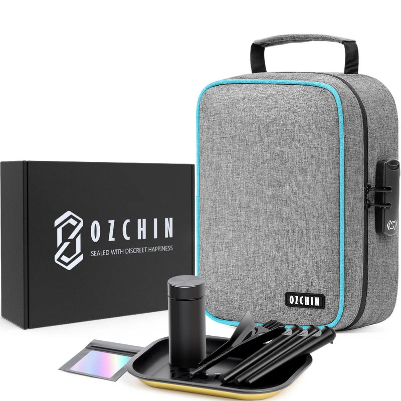 OZCHIN Smell Proof Bag Kits with Combination Lock Apex Series Odor OZCHIN Smell Proof Bag Kits with Combination Lock Apex Series Odor