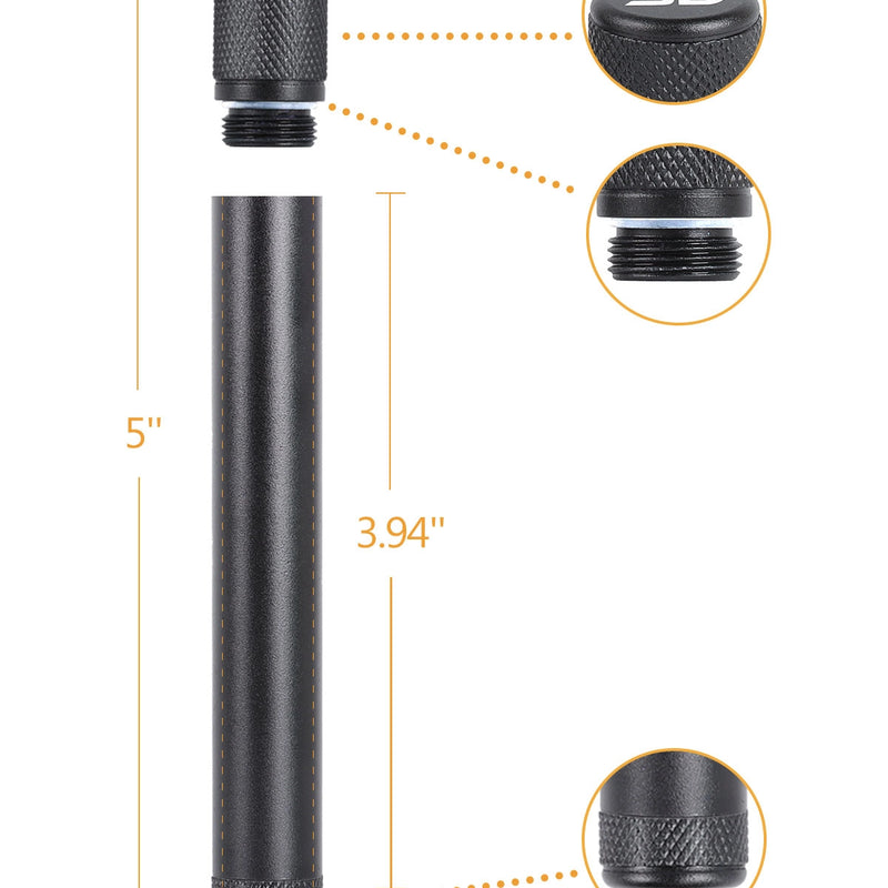 SafeDelux | Airtight Metal Joints Tube size detail