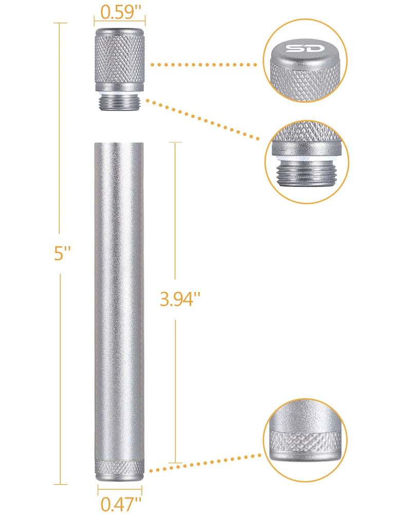 SafeDelux | Airtight Metal Joints Tube size detail