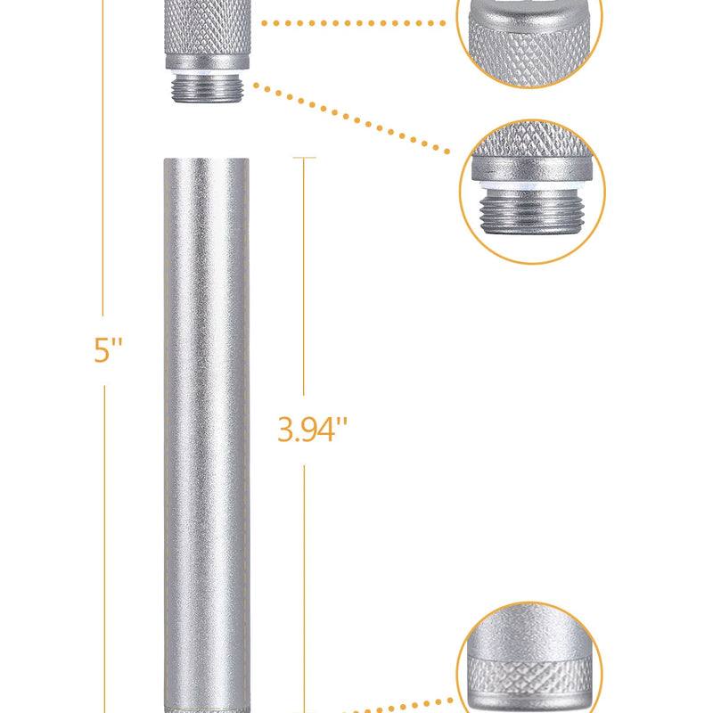 SafeDelux | Airtight Metal Joints Tube size detail