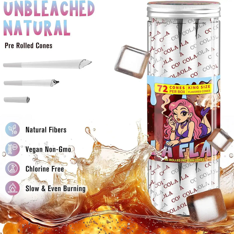 SafeDelux Cola Flavored Rolling Papers