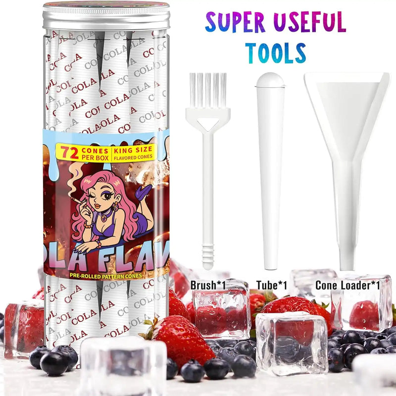 SafeDelux Cola Flavored Rolling Papers