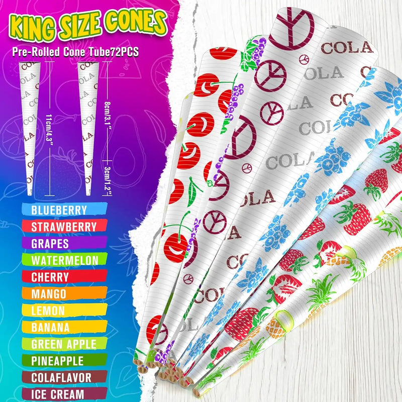 SafeDelux Cola Flavored Rolling Papers