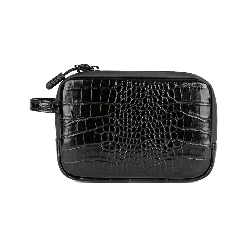 SafeDelux | Smell Proof PU Hand Bag 6.7x4.7 in | Textured