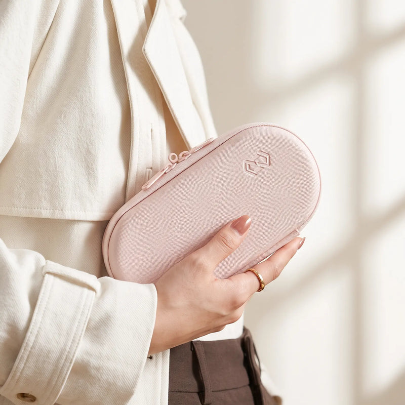 OZCHIN | Hard Shell Pouch Kits 7.7x3.9 inches Pink usage