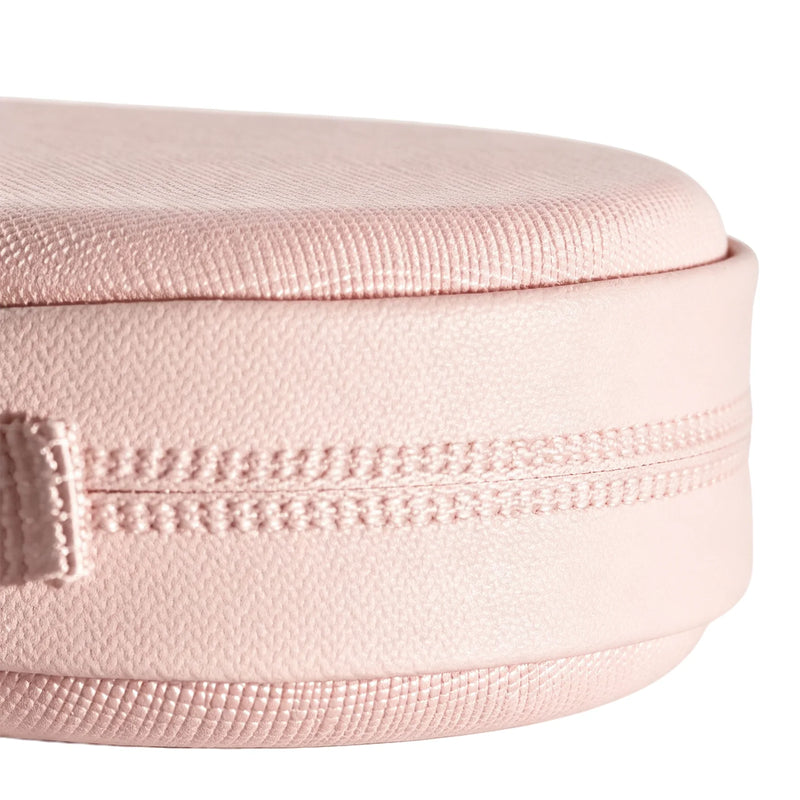 OZCHIN | Hard Shell Pouch Kits 7.7x3.9 inches Pink zipper detail