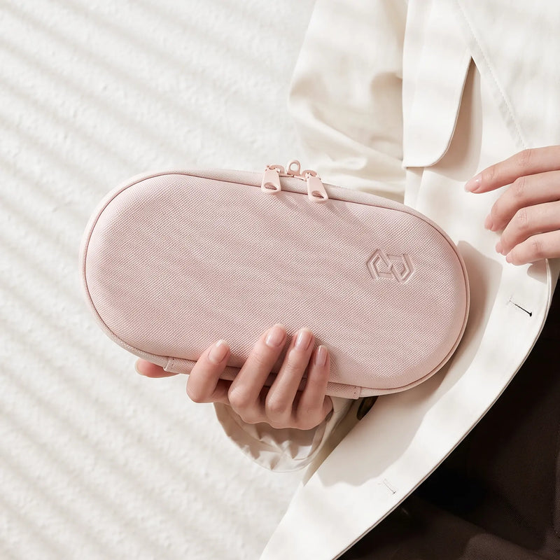 OZCHIN | Hard Shell Pouch Kits 7.7x3.9 inches pink usage
