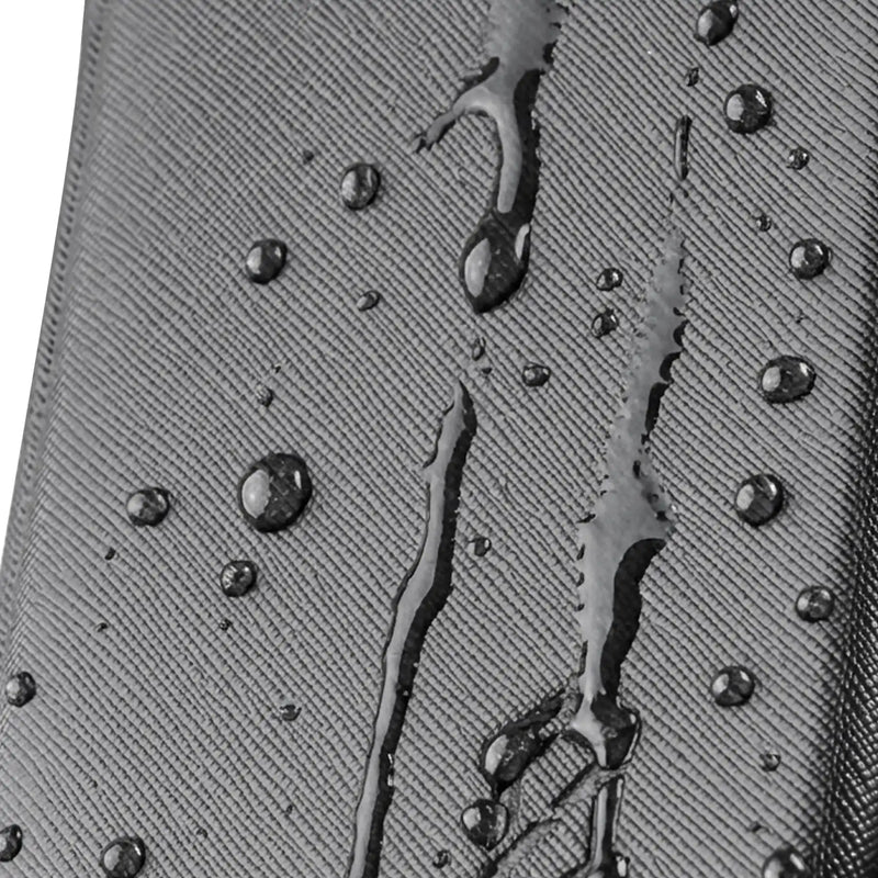 OZCHIN | Hard Shell Pouch Kits 7.7x3.9 inches Black outer detail