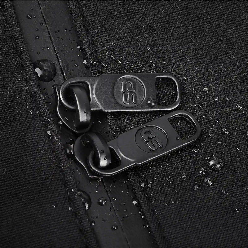SafeDelux Vireon | Lockable Stink Smell Control Bag 7x6 inches zipper detail