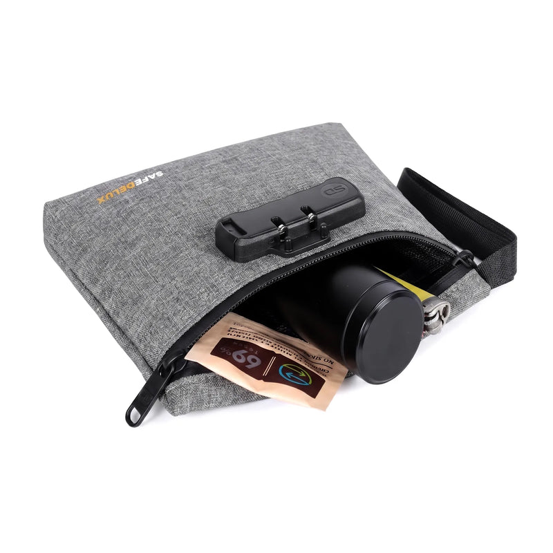 SafeDelux Vireon | Lockable Stink Smell Control Bag 7x6 inches SafeDelux