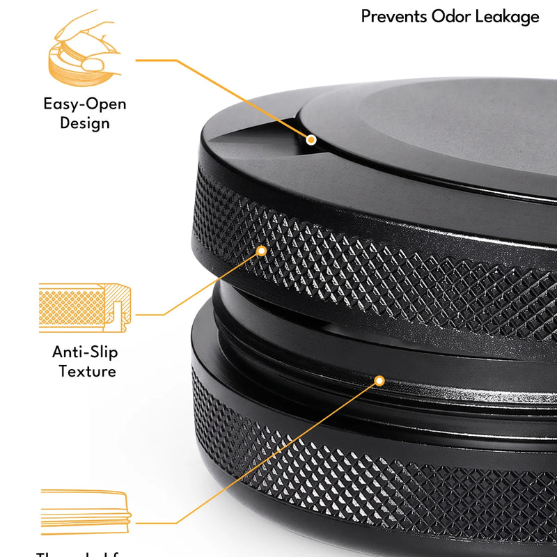 SafeDelux | Dual Layers Airtight Pocket Storage Tin SafeDelux