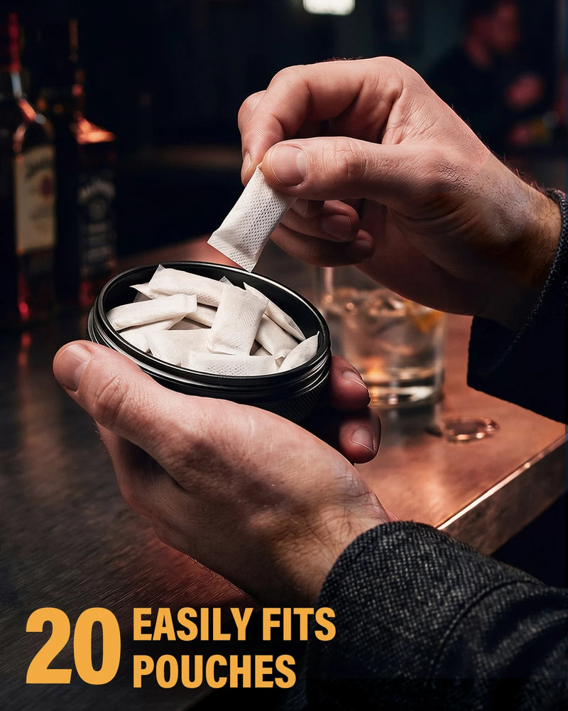 SafeDelux | Dual Layers Airtight Pocket Storage Tin SafeDelux